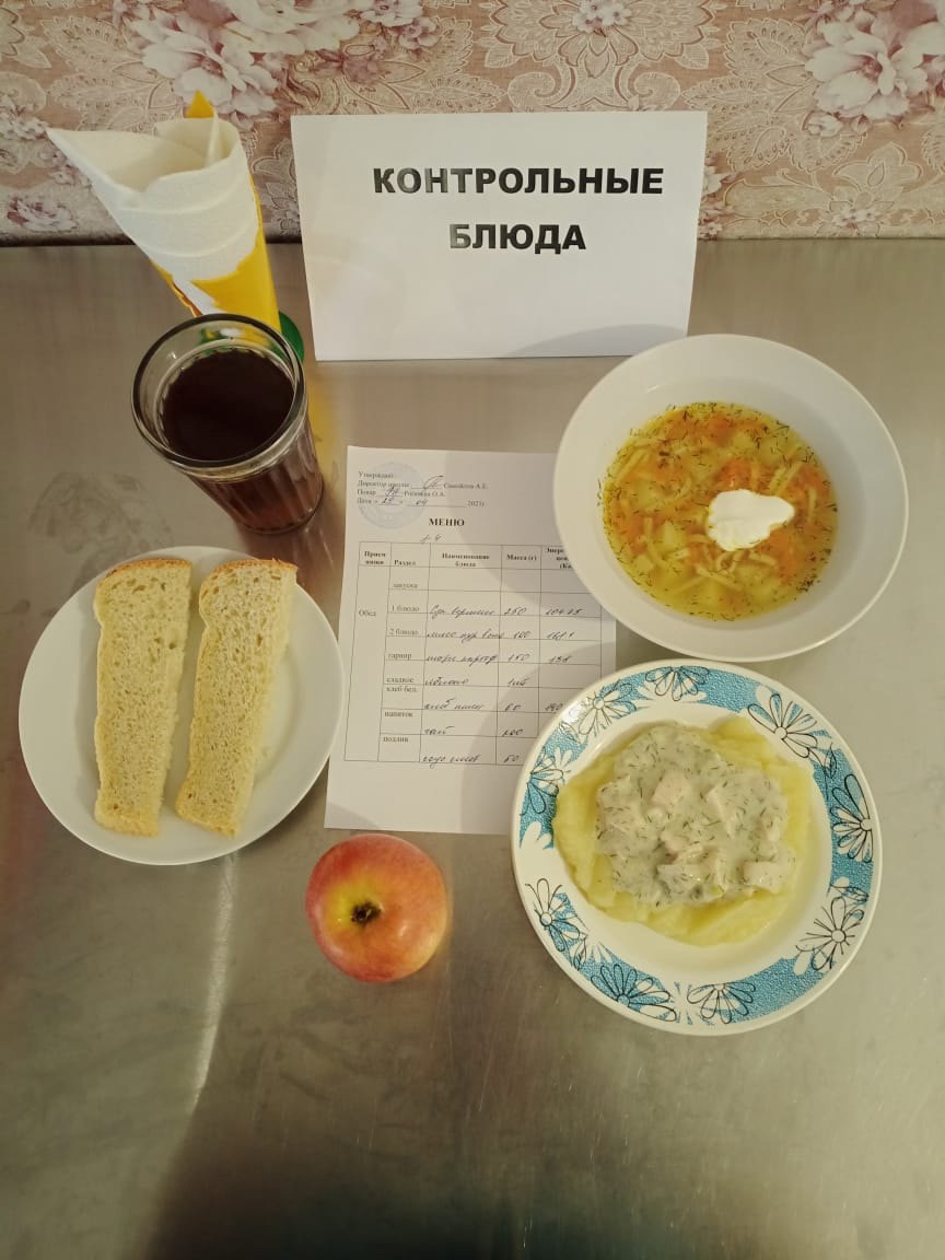 меню на 29 апреля.